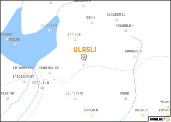 map of Ulaşlı