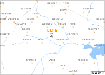 map of Ulaş