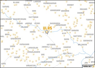 map of Ulas