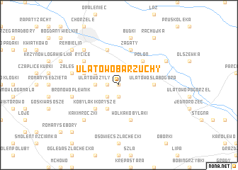 map of Ulatowo Barzuchy