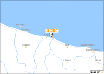 map of Ulau 2