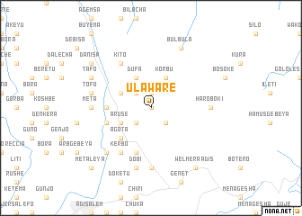 map of Ula Warē