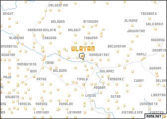 map of Ulayan