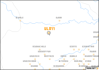 map of Ulayi