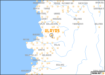 map of Ulayos