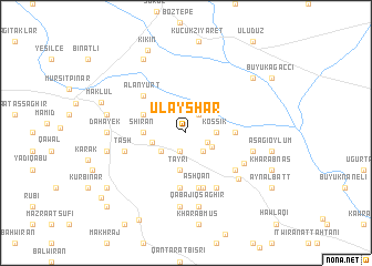 map of ‘Ulayshār