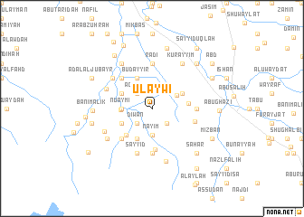 map of ‘Ulaywī