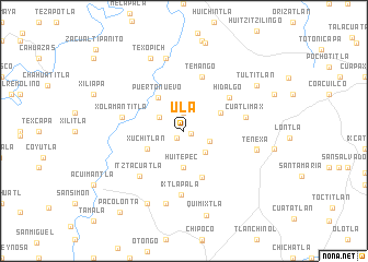 map of Ula