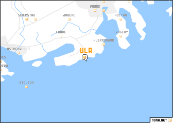 map of Ula