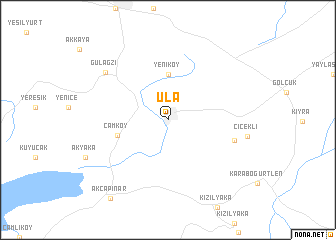 map of Ula