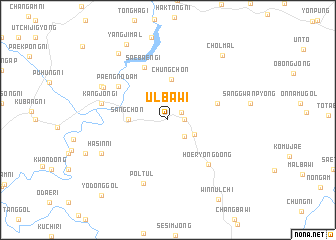 map of Ulbawi