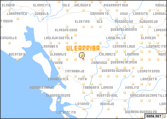 map of Ulé Arriba