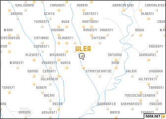 map of Ulea