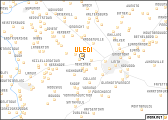 map of Uledi