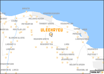 map of Uleehayeu