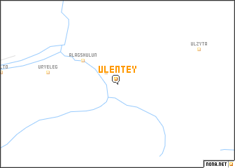 map of Ulentey