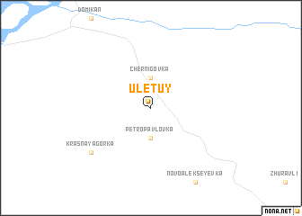 map of Uletuy