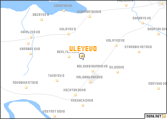 map of Uleyevo