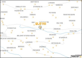 map of Uleyki