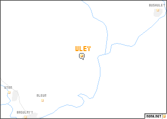 map of Uley