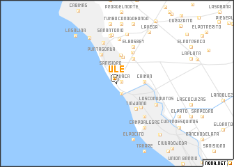 map of Ulé