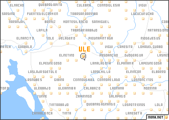 map of Ulé