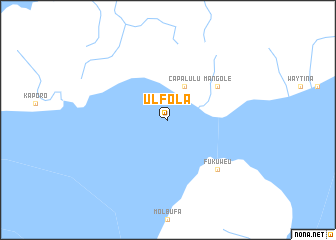 map of Ulfola