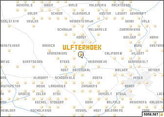 map of Ulfterhoek