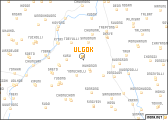 map of Ulgok