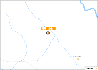 map of Ulinga II