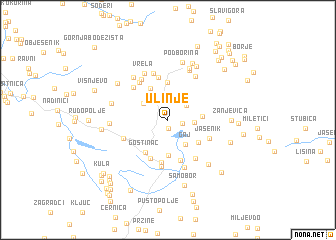 map of Ulinje