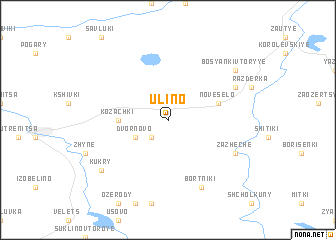 map of Ulino