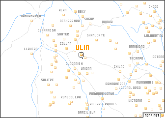 map of Ulín