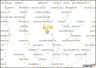 map of Uliţa