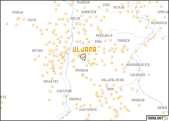 map of Uljara