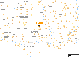 map of Uljari