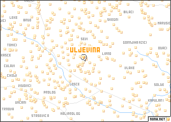 map of Uljevina