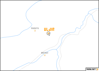 map of Uljir