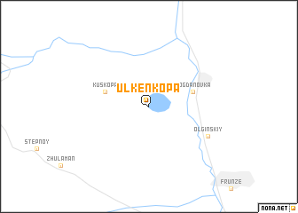 map of Ulʼkenkopa