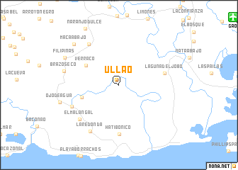 map of Ullao