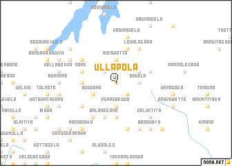 map of Ullapola