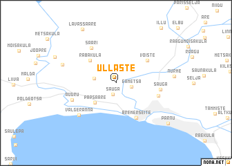 map of Ullaste