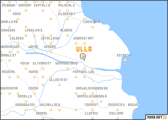 map of Ullá