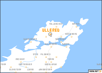 map of Ullered