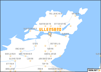 map of Ullersbro