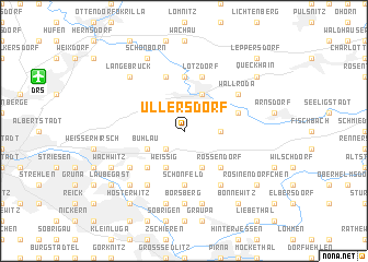 map of Ullersdorf