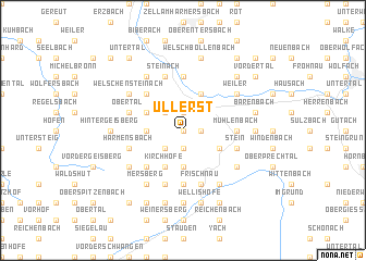 map of Ullerst