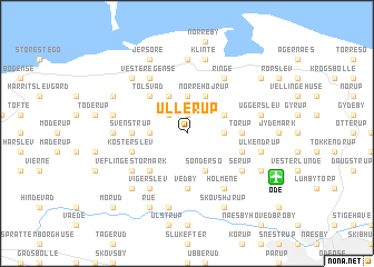 map of Ullerup