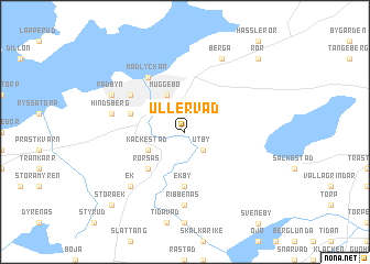 map of Ullervad