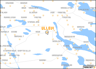 map of Ullevi